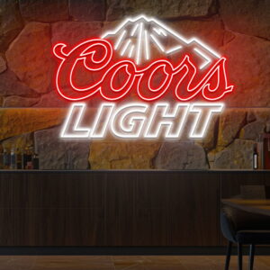 Coors Light Neon Beer Sign