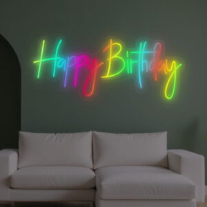 Happy Birthday Led Light