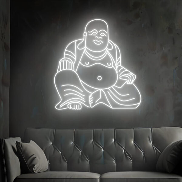 Laughing Buddha Neon Light