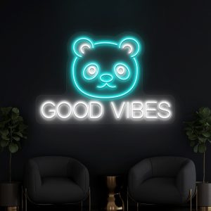 Good vibes neon sign
