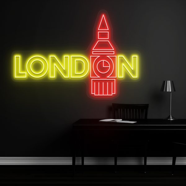 London neon sign