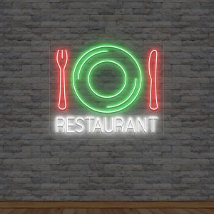 restaurant neon sign
